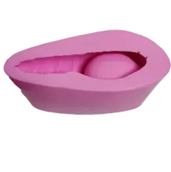 قالب سیلیکونی ظرف صدف بزرگ