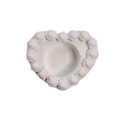 قالب سیلیکونی ظرف قلب با طرح دایره