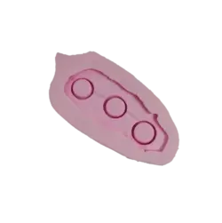 قالب سیلیکونی جاشمعی برگ بزرگ