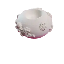 قالب سیلیکونی جاشمعی توپی بزرگ