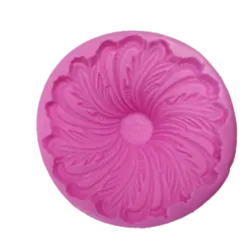 قالب سیلیکونی پایه ظرف گرد کوتاه