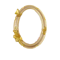 قالب سیلیکونی قاب عکس گل و پروانه دار