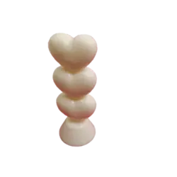 قالب سیلیکونی قلبی استوانه