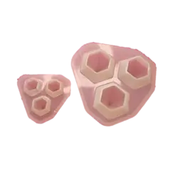 قالب سیلیکونی الماس سه تایی بزرگ