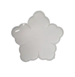 قالب سیلیکونی ظرف بزرگ گل پنج پر