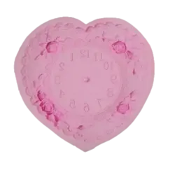 قالب سیلیکونی ساعت قلبی