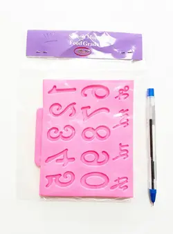 قالب سیلیکونی اعداد سایز متوسط