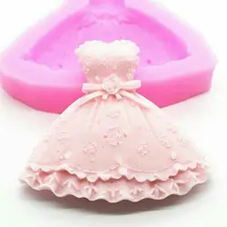 قالب سیلیکونی دامن عروس