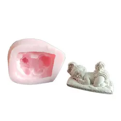 قالب سیلیکونی سه بعدی نوزاد کلاه خرگوشی