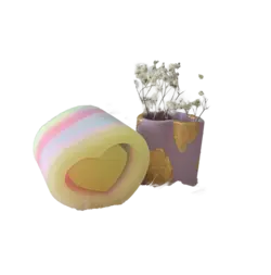 مولد سیلیکونی استوانه قلبی