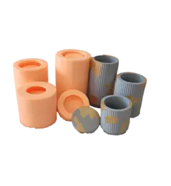 مولد سیلیکونی بانکه شیاردار سه تایی