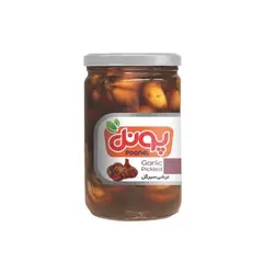 ترشی سیر گل 700 گرمی پونل