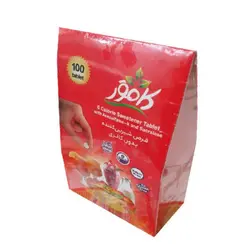 قرص شیرین کننده بدون قند ساشه کامور - فروشگاه اینترنتی نیتالا