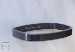 دستبند استیل مشکی مردانه