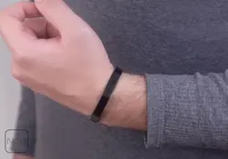 دستبند استیل مشکی مردانه