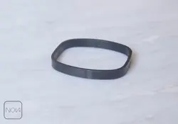 دستبند استیل مشکی مردانه