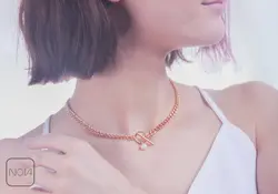 گردنبند استیل کارتیر قفل تی مروارید