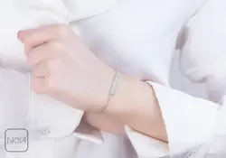 دستبند نقره کد 351228