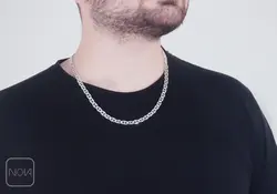 زنجیر نقره T مردانه