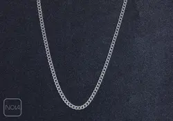 زنجیر نقره کارتیه مردانه کد 025128