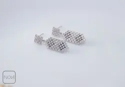 گوشواره نقره کد 151230