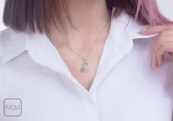 گردنبند نقره قلب کد 251283