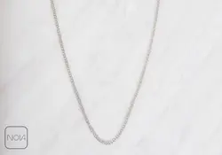 زنجیر نقره کارتیه مردانه کد 025129