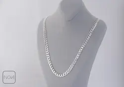 زنجیر نقره کارتیه مردانه کد 025125