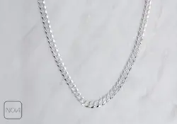 زنجیر نقره کارتیه مردانه کد 025125