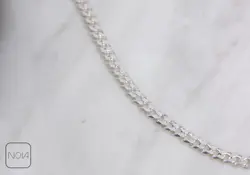 زنجیر نقره کارتیه مردانه کد 025126