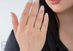 انگشتر نقره کد 451257