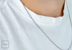 گردنبند استیل کارتیر مردانه کد 021323