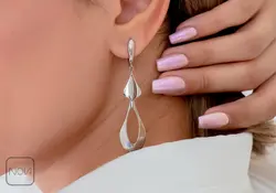 گوشواره نقره کد 151263