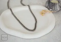 گردنبند استیل کارتیر مردانه کد 021328