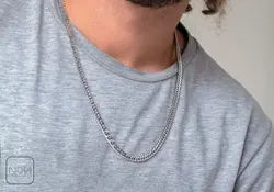 گردنبند استیل کارتیر مردانه کد 021327