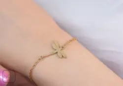 دستبند استیل سنجاقک