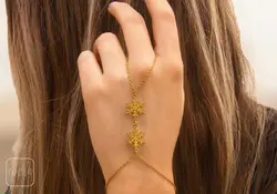 دستبند استیل عربی برف