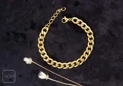 دستبند استیل کارتیر طلایی