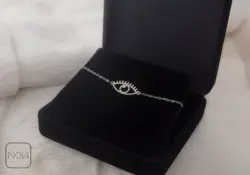 دستبند نقره چشم