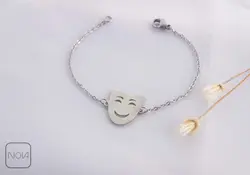 دستبند نقره نقاب