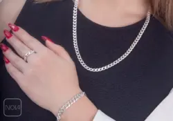 گردنبند نقره کارتیه