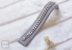 دستبند استیل کارتیر مردانه کد 031322