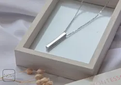 گردنبند استیل مکعب عشق کد 211215
