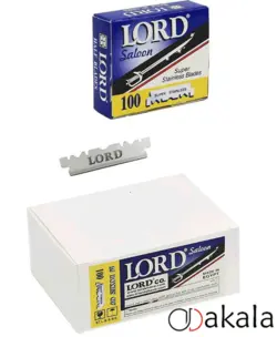 نیم تیغ لرد lord بسته 100 عددی + قیمت ، خرید ( تک و عمده ) و مشخصات