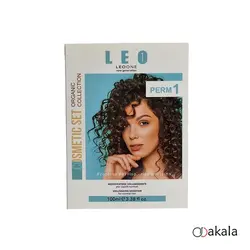مواد فر لئو مخصوص موهای طبیعی LEO حجم 100 میل