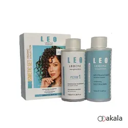 مواد فر لئو مخصوص موهای طبیعی LEO حجم 100 میل