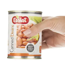 کنسرو لوبیا چیتی در سس گوجه فرنگی اصالت - 380 گرم