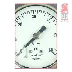 گیج فشار عقربه ای Badotherm 60 PSI