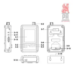 دیتالاگر دما، رطوبت، فشار جو Lutron MHB-382SD