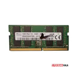 رم لپ تاپ DDR4 تک کاناله 2400 مگاهرتز CL17 اس کی هاینیکس مدل PC4 ظرفیت 16 گیگابایت چین